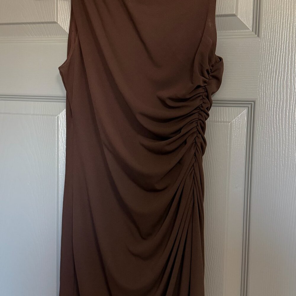 ZARA Draped Mini Dress - Picture 4 of 6